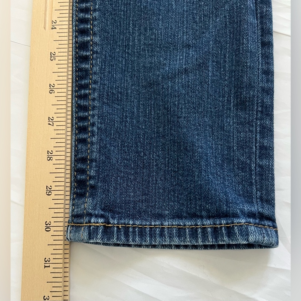 Miss Me Jeans Women’s 30 X 31 Blue Skinny Mid Rise Stretch Denim Rocker - Picture 9 of 10